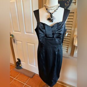 Ronni Nicole Elegant Black Strapless Dress